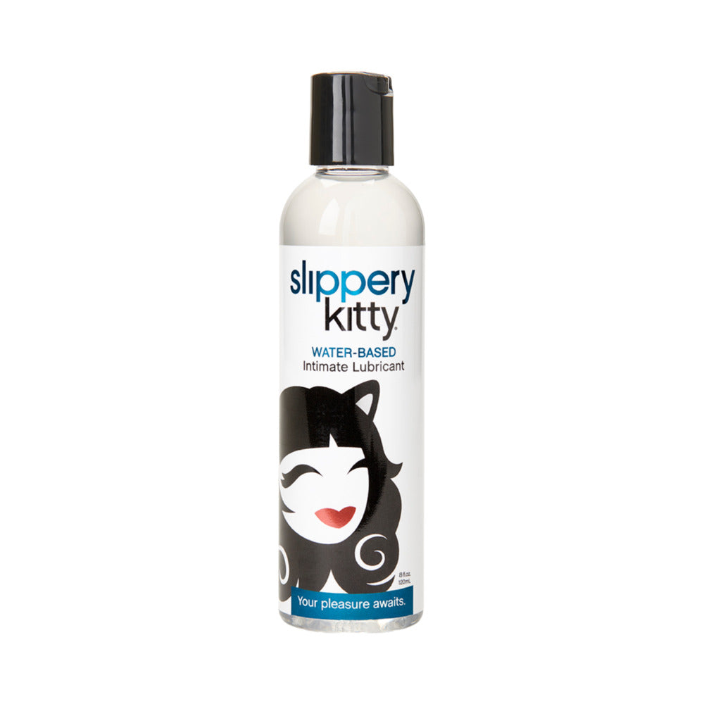 TICKLE KITTY - SLIPPERY KITTY WATER-BASED LUBRICANT 8 OZ.