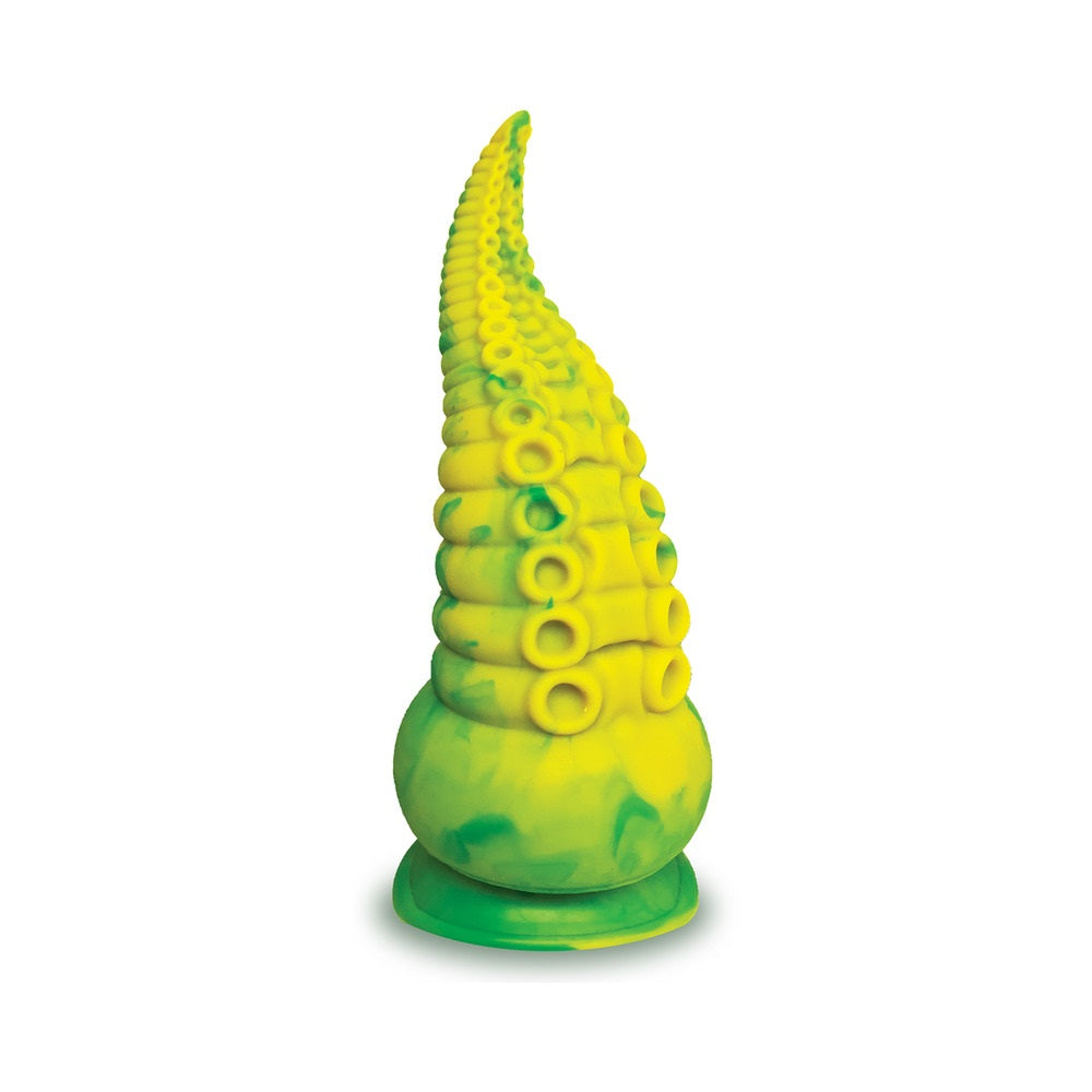 ICON BRANDS - DILDO VIBRATÓRIO DE SILICONE ALIENNATION OCTOPOD 9 POL.