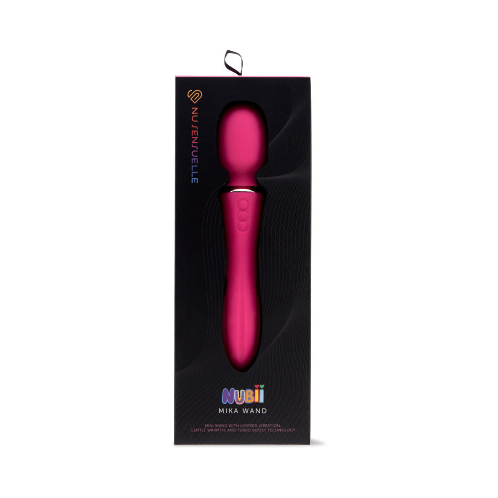 NU SENSUELLE - MINI VIBRADOR MIKA NUBII ROSA
