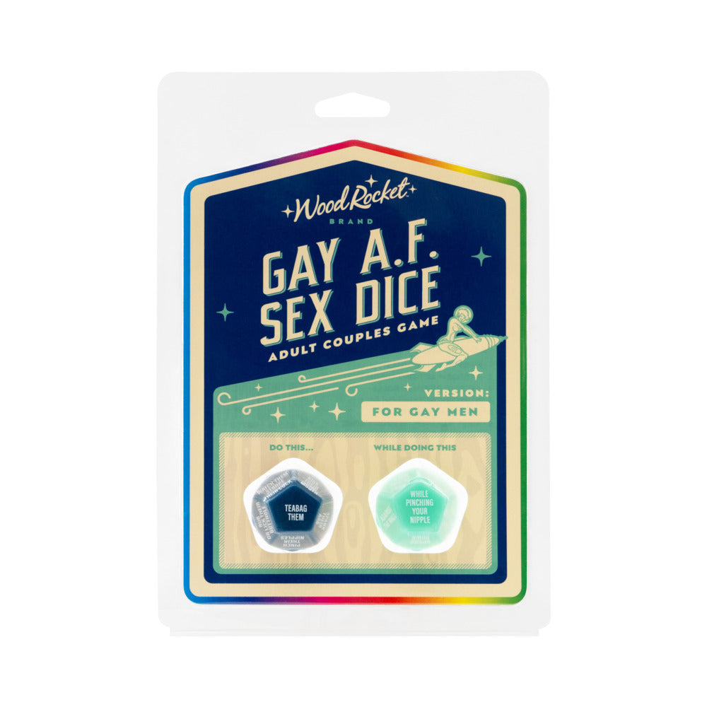 WOOD ROCKET - GAY AF SEX DICE: GAY MEN