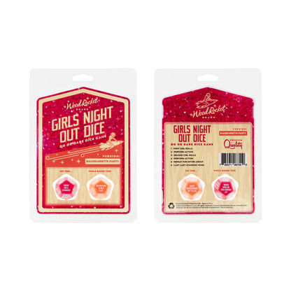 WOOD ROCKET - GIRLS NIGHT OUT DICE: BACHELORETTE PARTY