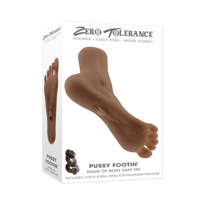 ZERO TOLERANCE - PUSSY FOOTIN MASTURBATOR TPE DARK