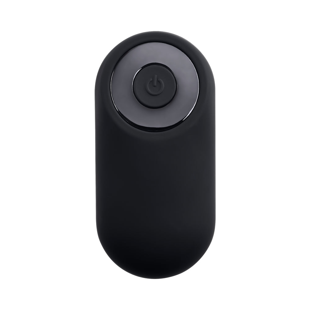GENDER X - BACK IT UP RECHARGEABLE LASSO C-RING AND PLUG WITH REMOTE SILICONE BLACK