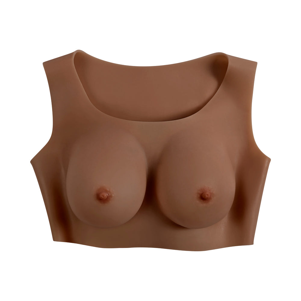 GENDER X - PEÇAS DE VESTUÁRIO INTERIOR PLACA COPA C SILICONE ESCURO