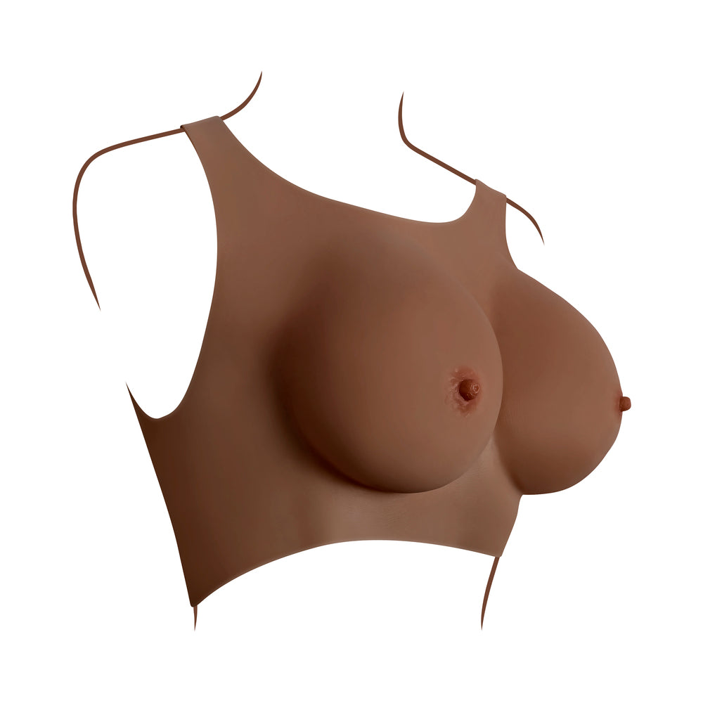 GENDER X - PEÇAS DE VESTUÁRIO INTERIOR PLACA COPA C SILICONE ESCURO