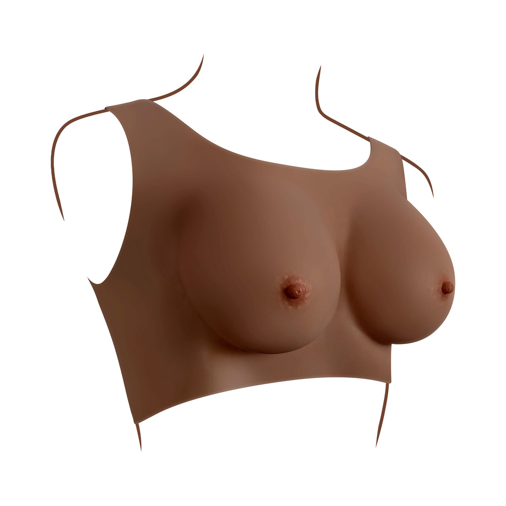 GENDER X - PEÇAS DE VESTUÁRIO INTERIOR PLACA COPA C SILICONE ESCURO