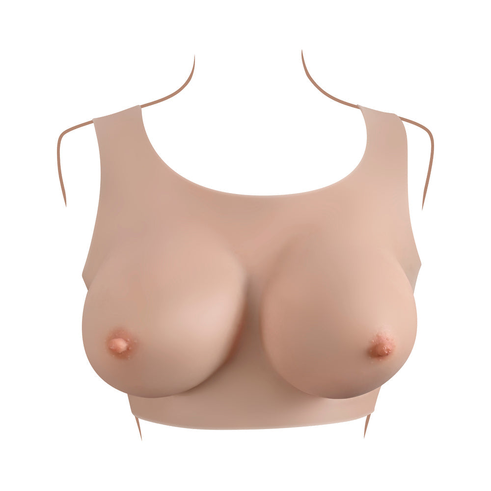 GENDER X - UNDERGARMENTS PLATE D-CUP SILICONE LIGHT