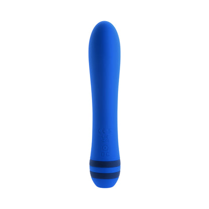 EVOLVED - THE PLEASER RECHARGEABLE VIBRATOR SILICONE BLUE