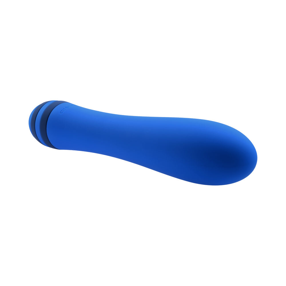 EVOLVED - THE PLEASER RECHARGEABLE VIBRATOR SILICONE BLUE