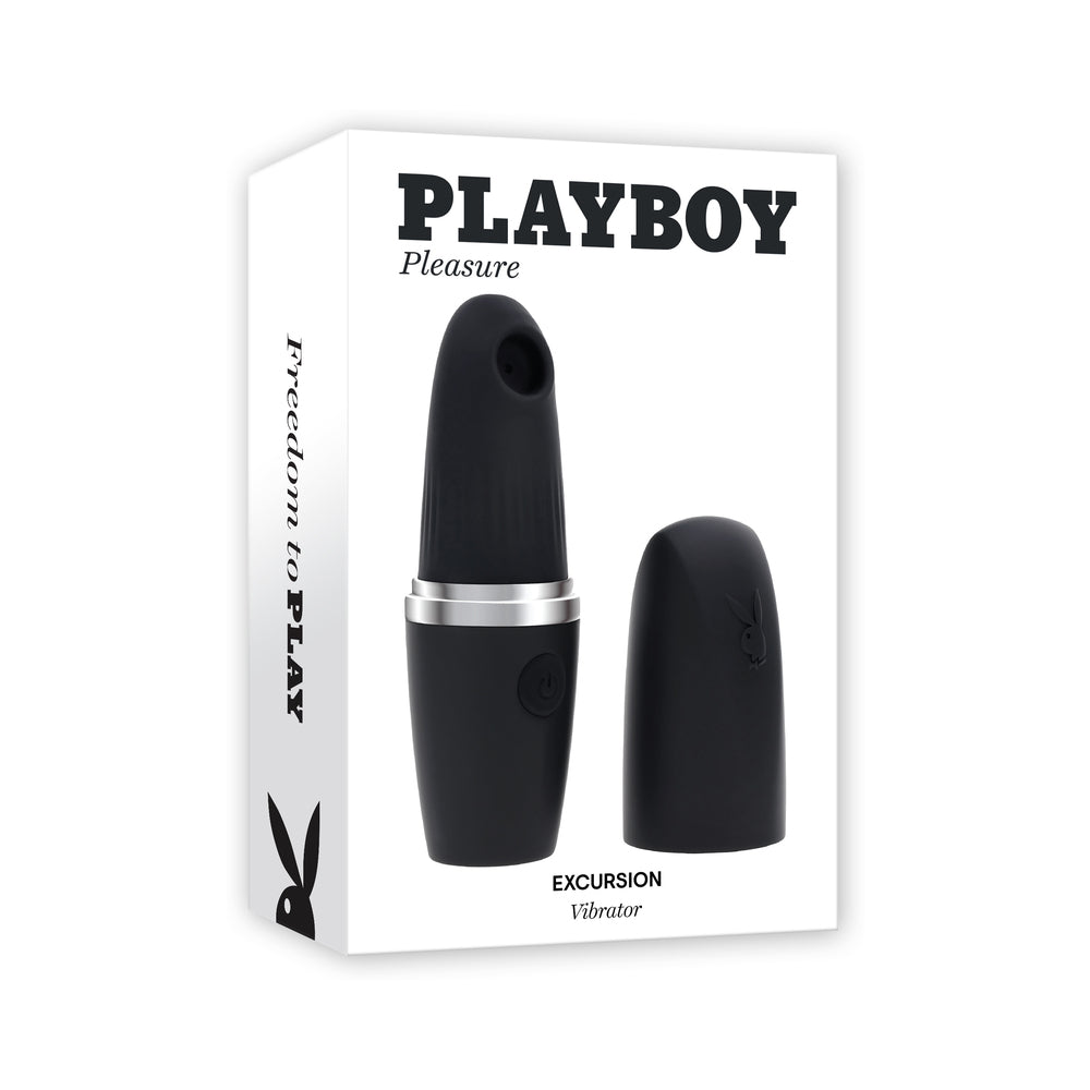 PLAYBOY - EXCURSION VIBRADOR DE SUCÇÃO RECARREGÁVEL EM SILICONE 2AM