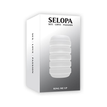 SELOPA - RING ME UP STROKER TPE CLEAR