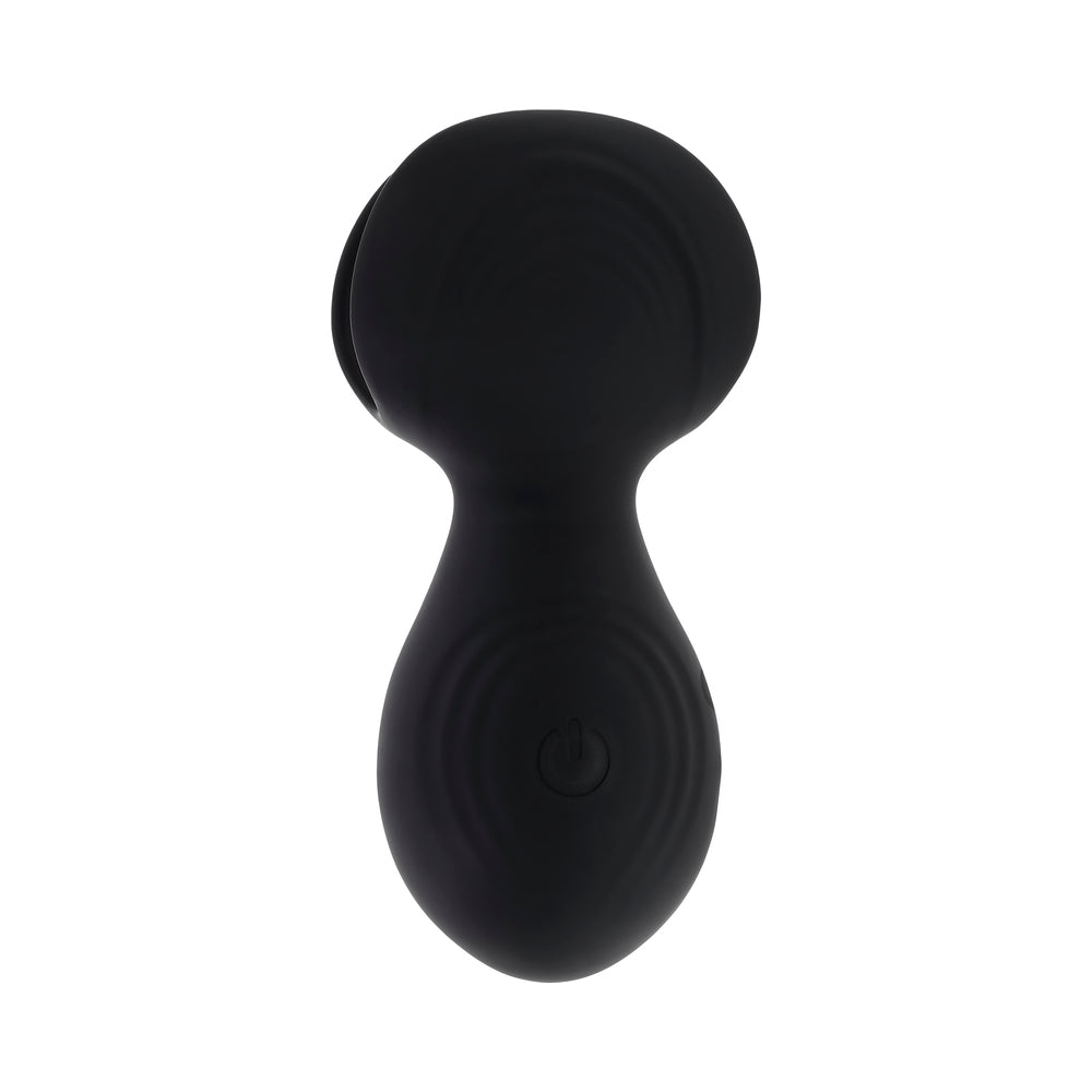 ZERO TOLERANCE - HANDY HELPER RECHARGEABLE VIBRATING STROKER SILICONE BLACK