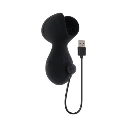 ZERO TOLERANCE - HANDY HELPER RECHARGEABLE VIBRATING STROKER SILICONE BLACK