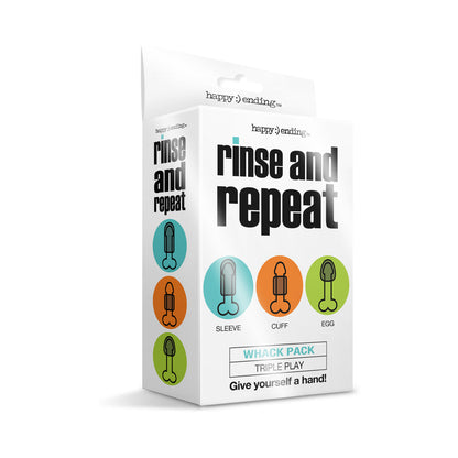 GLOBAL NOVELTIES - RINSE AND REPEAT WHACK PACK TRIPLE PLAY