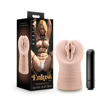 BLUSH - ENLUST DESTINI VIBRATING STROKER BEIGE