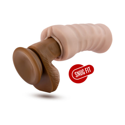 BLUSH - ENLUST DESTINI VIBRATING STROKER BEIGE