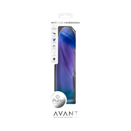 BLUSH - AVANT MIDNIGHT RENDEZVOUS 7.5 IN. DILDO OCEAN BLUE