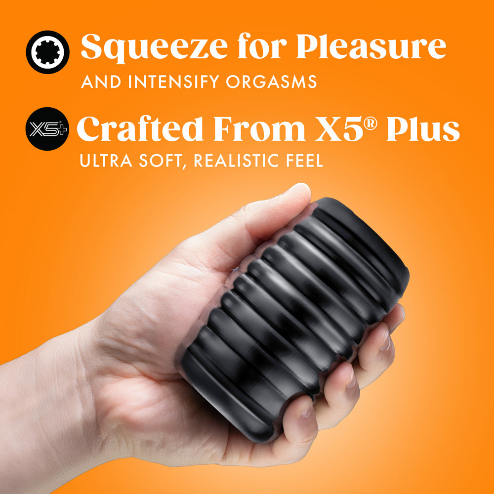 BLUSH - RIZE GRASP SELF-LUBRICATING STROKER BLACK