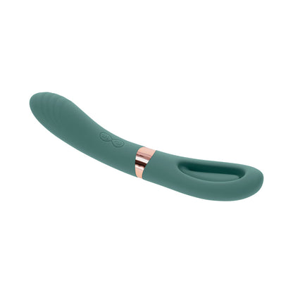 EVOLVED - CHICK FLICK RECHARGEABLE VIBRATOR WITH FLICKER SILICONE MINT