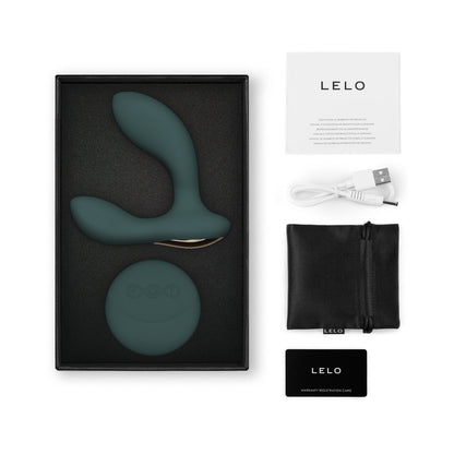LELO - HUGO 2 PROSTATE MASSAGER WITH REMOTE GREEN