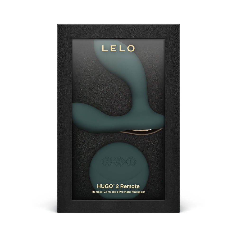LELO - HUGO 2 PROSTATE MASSAGER WITH REMOTE GREEN