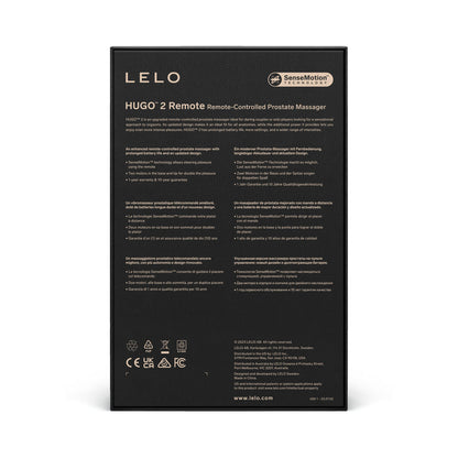 LELO - HUGO 2 PROSTATE MASSAGER WITH REMOTE GREEN