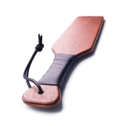 STOCKROOM - ESSENTIALS LEATHER WRAPPED SPANKING PADDLE
