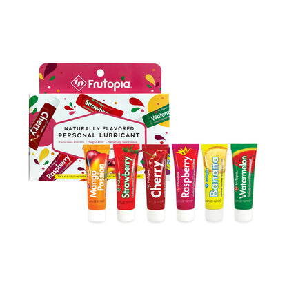 ID LUBRICANTS - ID FRUTOPIA 12ML TUBO SORTIDO PACOTE DE 5