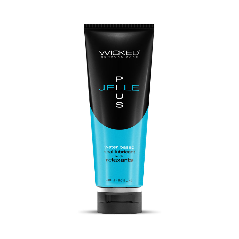 WICKED - LUBRIFICANTE ANAL JELLE PLUS COM RELAXANTES 8 OZ.