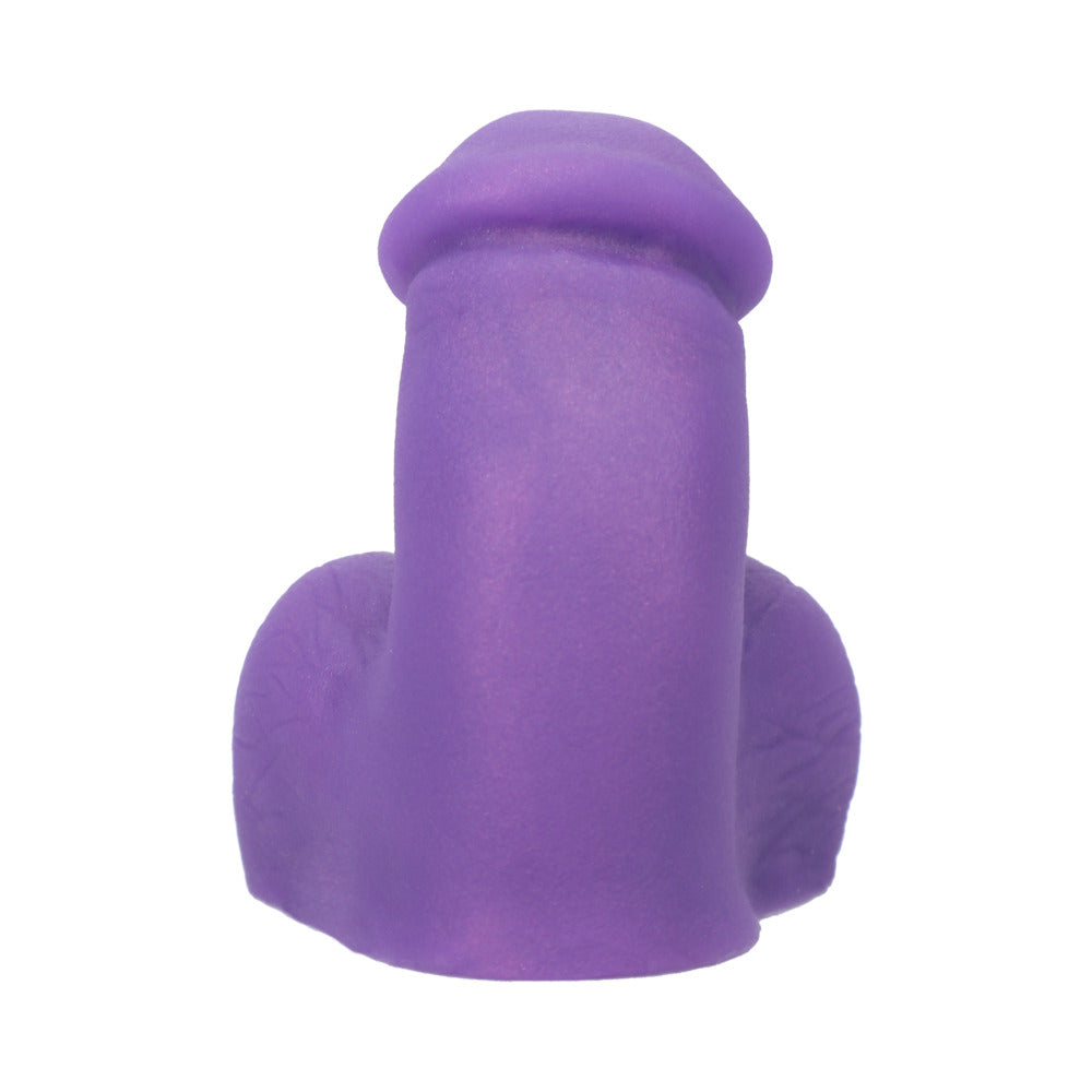 TANTUS - PROTESE PENIANA DE SILICONE ON THE GO AMETISTA (EMBALAGEM CLAMSHELL)