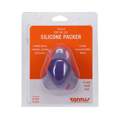 TANTUS - PROTESE PENIANA DE SILICONE ON THE GO AMETISTA (EMBALAGEM CLAMSHELL)