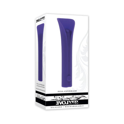 EVOLVED - FULL COVERAGE RECHARGEABLE BULLET SILICONE PURPLE