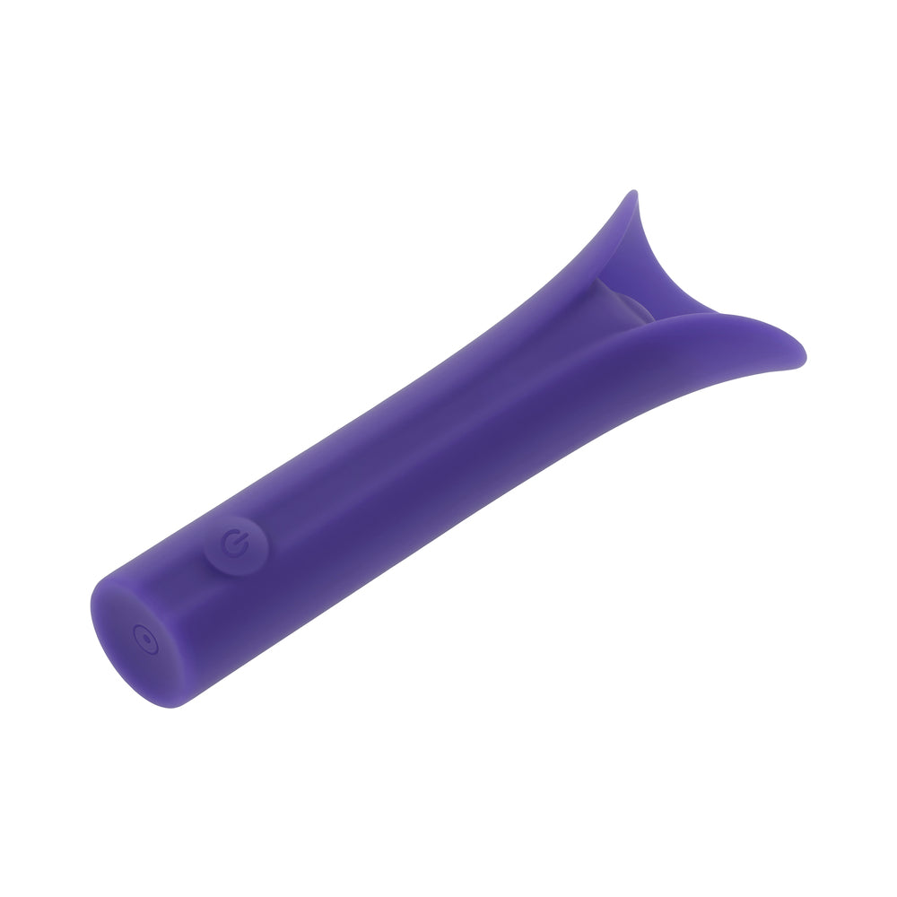 EVOLVED - FULL COVERAGE RECHARGEABLE BULLET SILICONE PURPLE