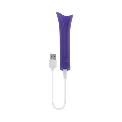 EVOLVED - FULL COVERAGE RECHARGEABLE BULLET SILICONE PURPLE