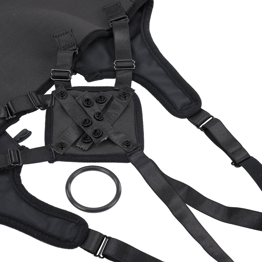SPORTSHEETS - HIGH WAISTED CORSET STRAP ON