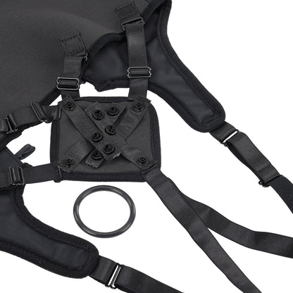 SPORTSHEETS - HIGH WAISTED CORSET STRAP ON