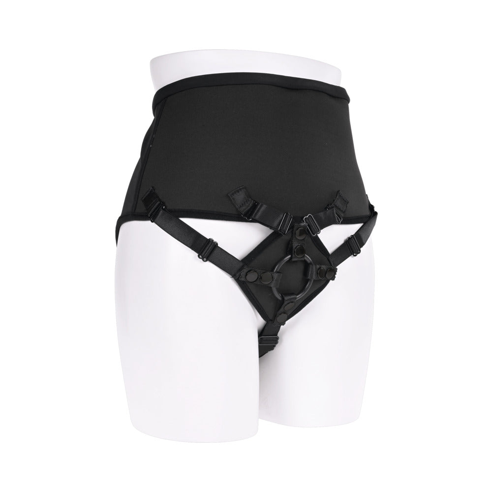 SPORTSHEETS - HIGH WAISTED CORSET STRAP ON