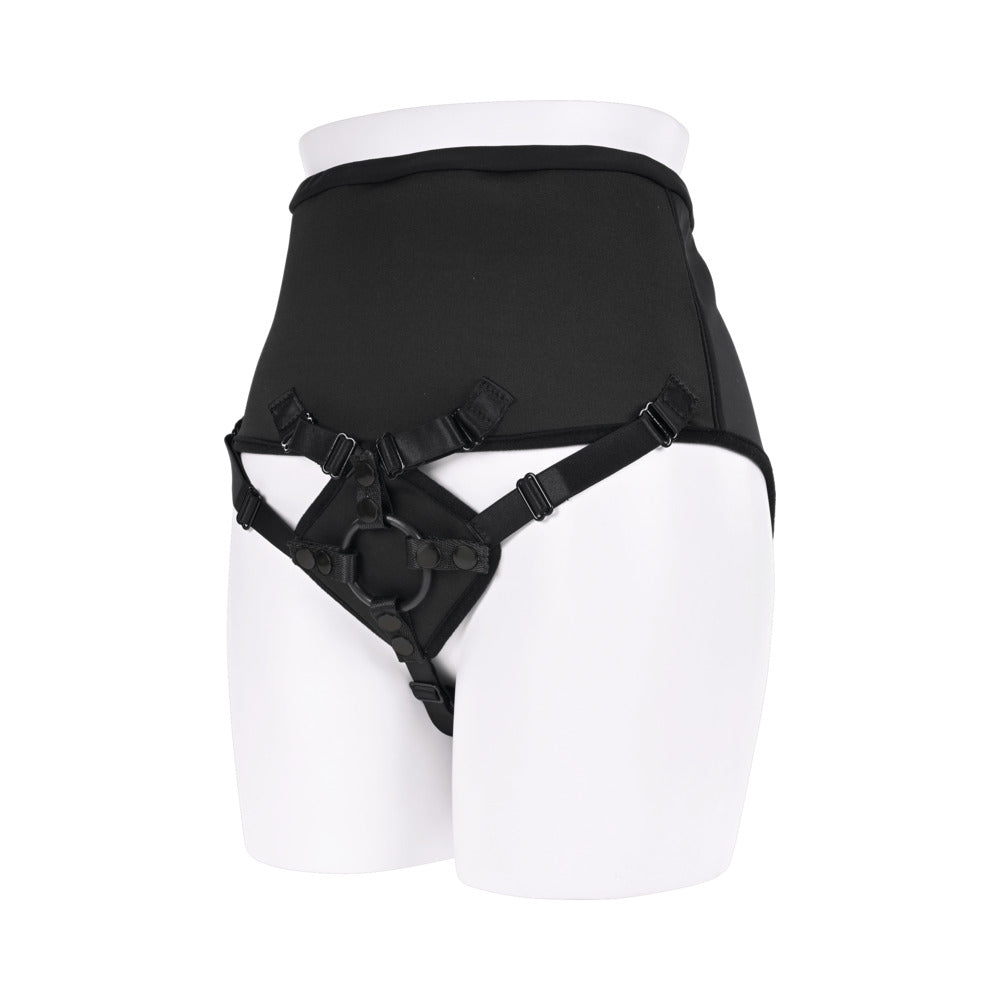 SPORTSHEETS - HIGH WAISTED CORSET STRAP ON