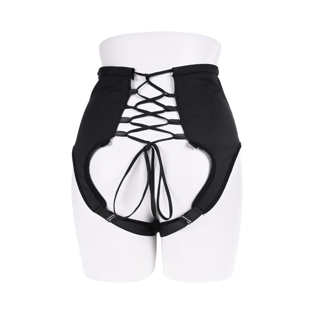 SPORTSHEETS - HIGH WAISTED CORSET STRAP ON