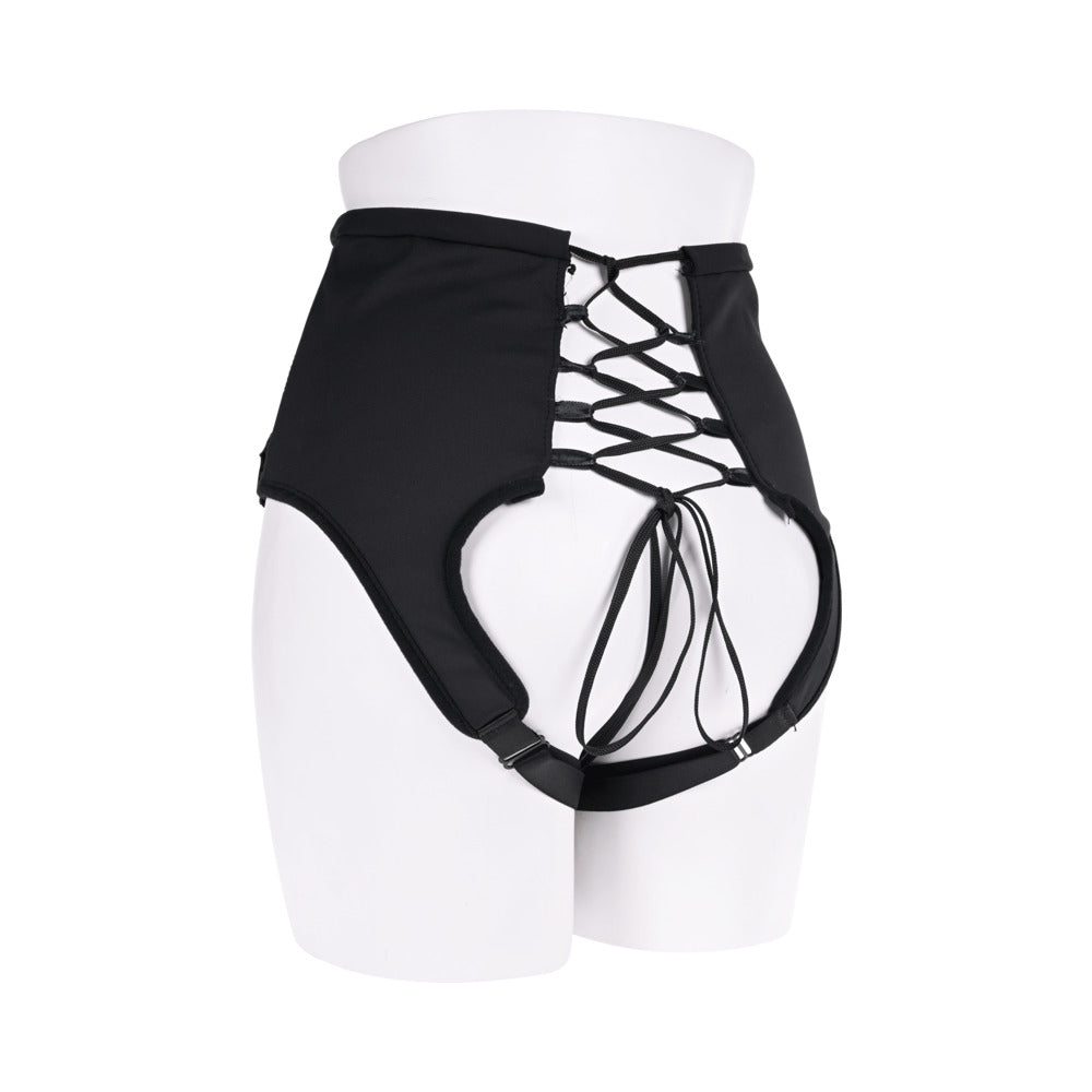 SPORTSHEETS - HIGH WAISTED CORSET STRAP ON