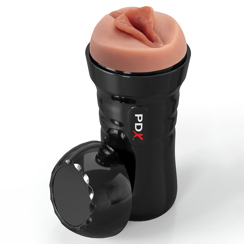 PDX BRANDS - PDX EXTREME WET PUSSIES SUPER LUSCIOUS LIPS CASTANHO