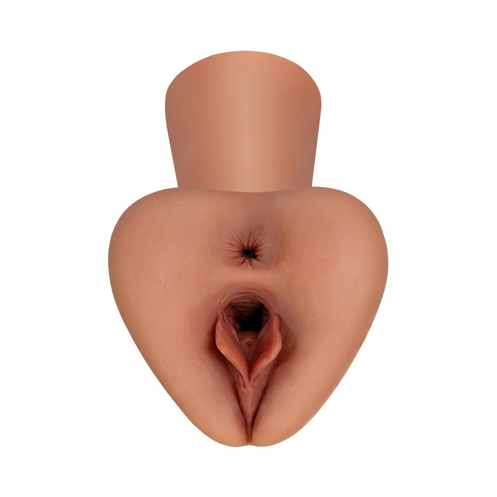 PDX BRANDS - PDX PLUS PICK YOUR PLEASURE STROKER XL BROWN