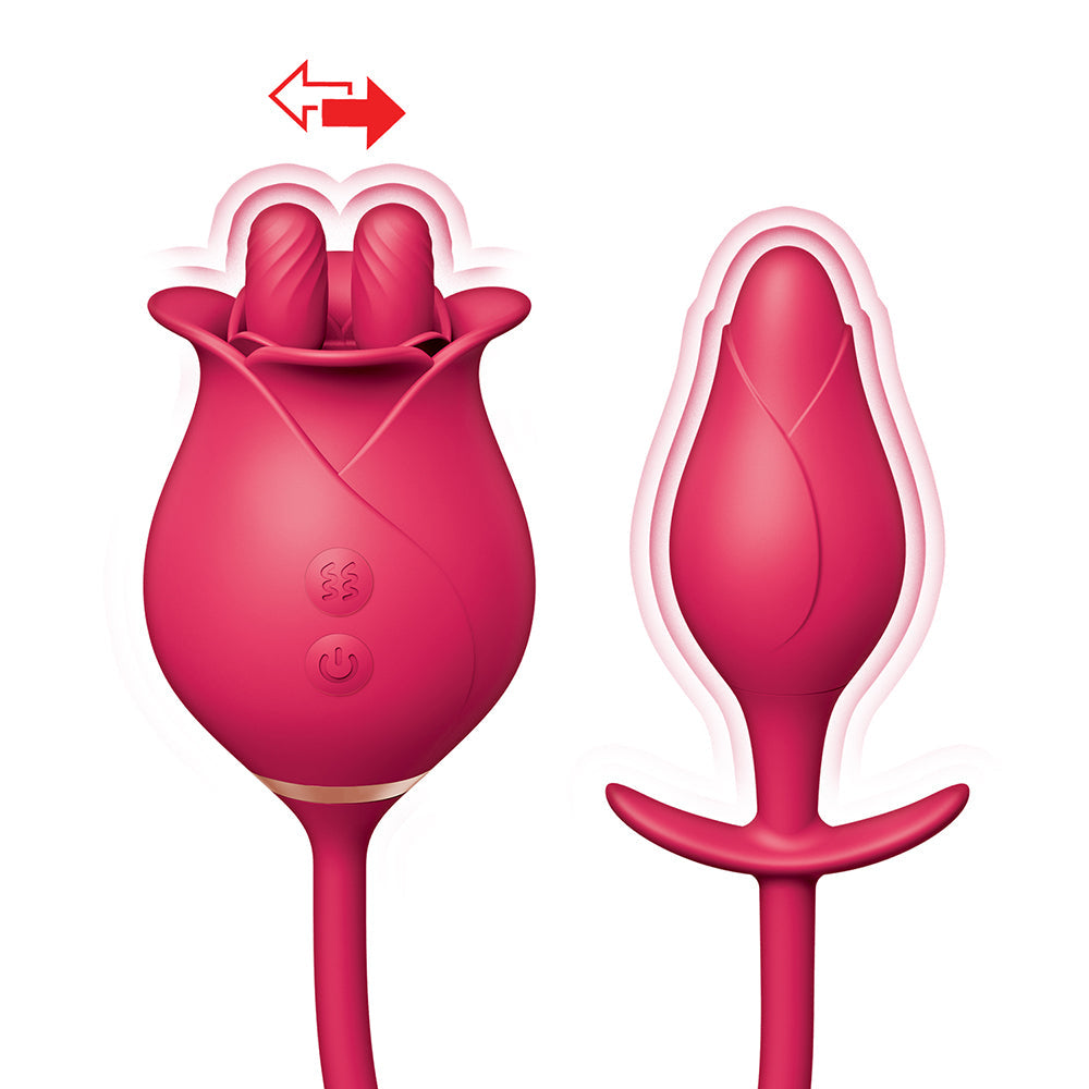 NASSTOYS - CLIT TASTIC TULIP FINGER MASSAGER & PLEASURE PLUG