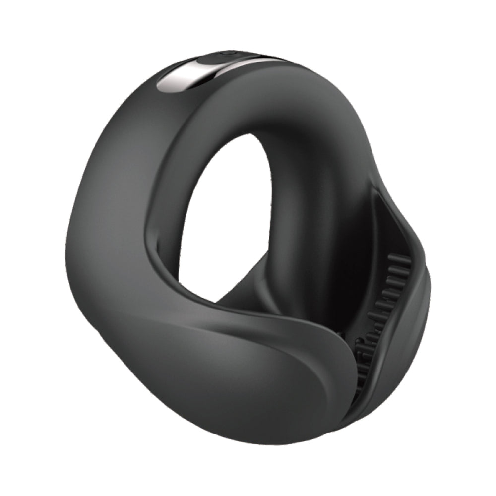NASSTOYS - COCKPOWER SCROTUM HUGGER COCK RING BLACK
