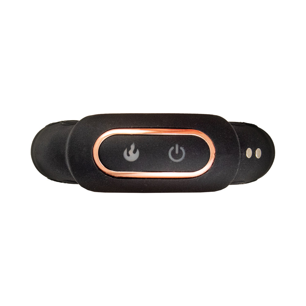 NASSTOYS - ANEL PENIANO COM EFEITO DE CALOR COCKPOWER PRETO