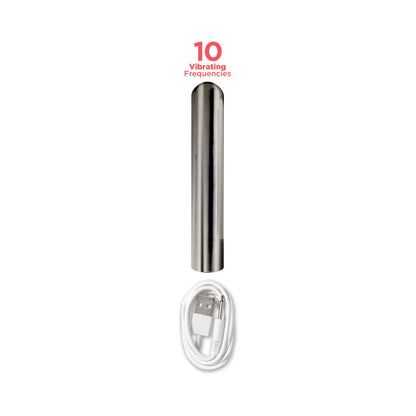 HOTT PRODUCTS - DICKBOY VIBES 6 IN. DILDO WITH RECHARGEABLE BULLET VANILLA