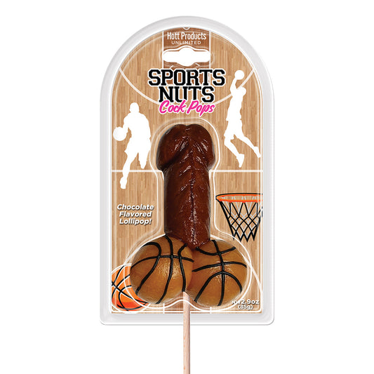 HOTT PRODUCTS - SPORTS NUTS COCK-SHAPED CHOCOLATE BASKETBALLS