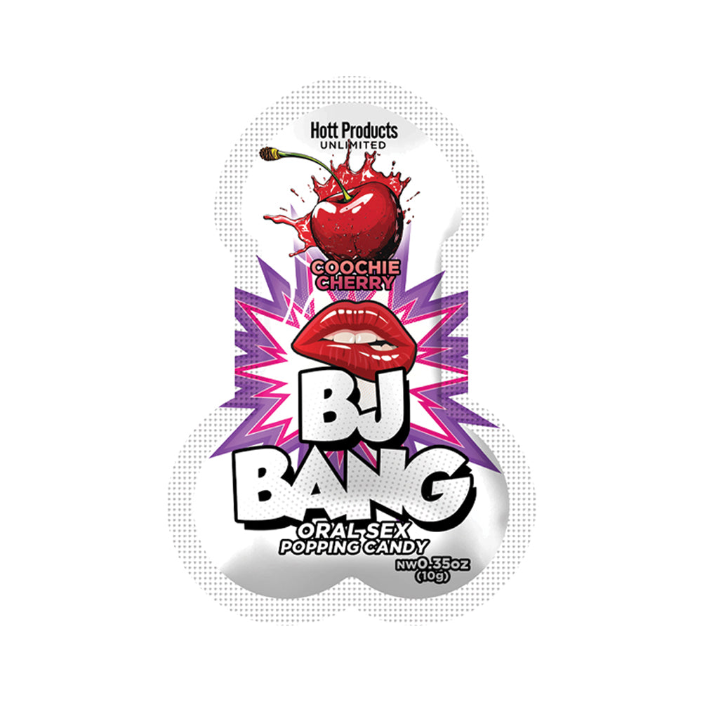 HOTT PRODUCTS - BJ BANG POPPING BLOW JOB ORAL SEX CANDY CHERRY 24/BAG