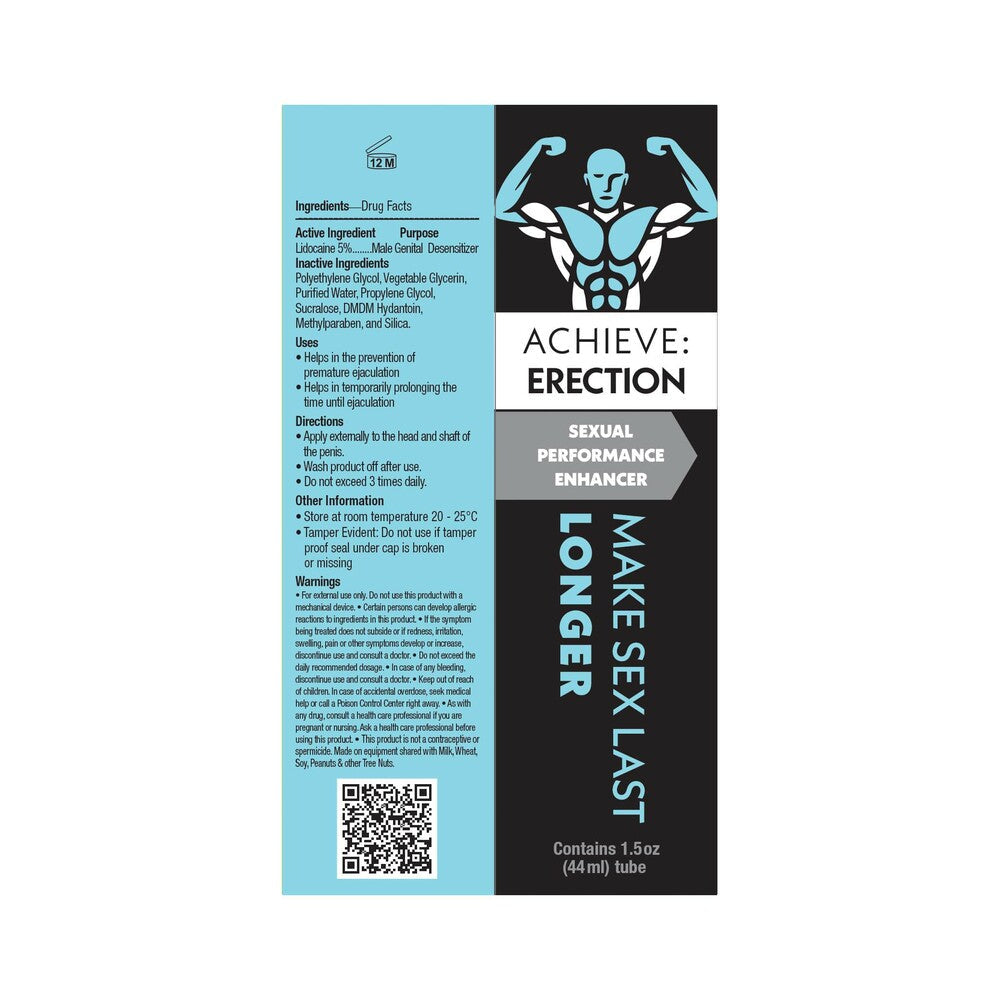 LITTLE GENIE - ACHIEVE: ERECTION SEXUAL PERFORMANCE ENHANCER