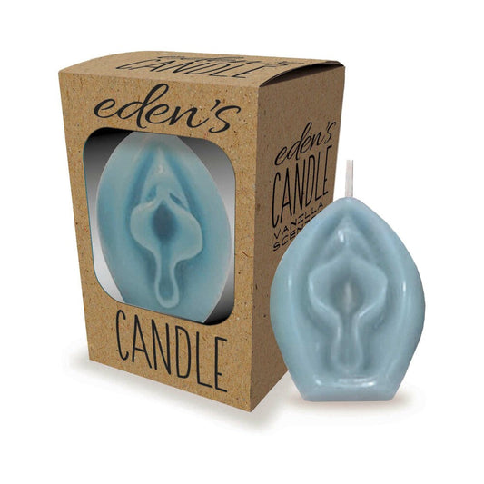 LITTLE GENIE - EDEN'S VAGINA CANDLE BLUE